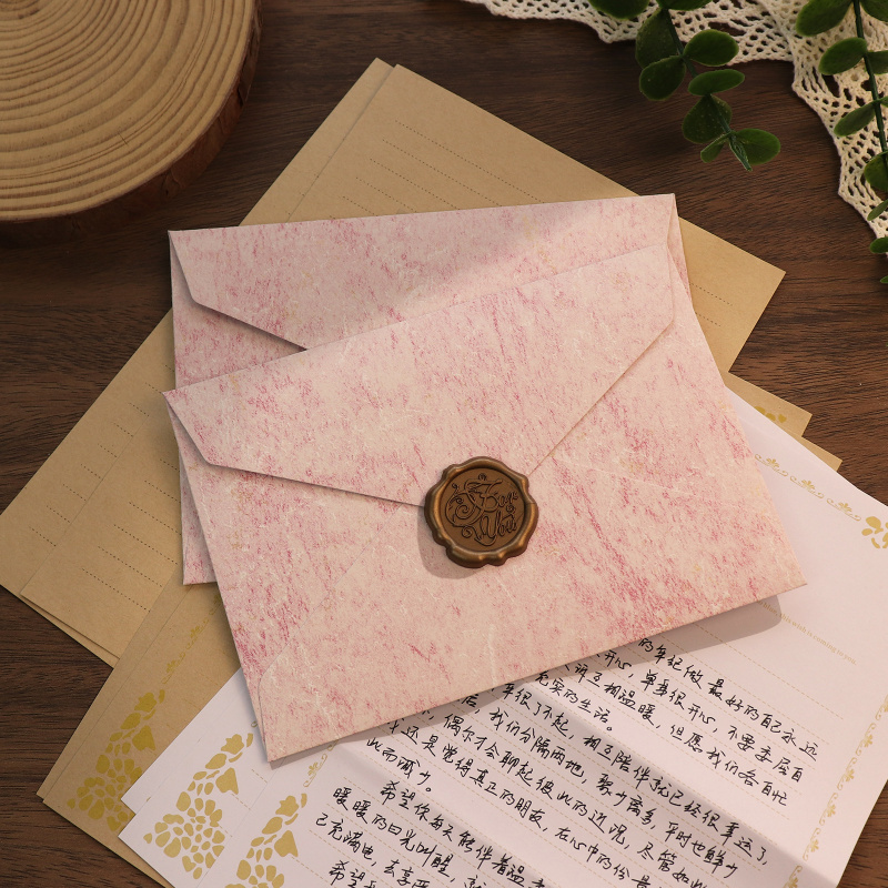 5pcs Gilded Shadow Envelope Ch - Wax Seal Letter Kit review and price