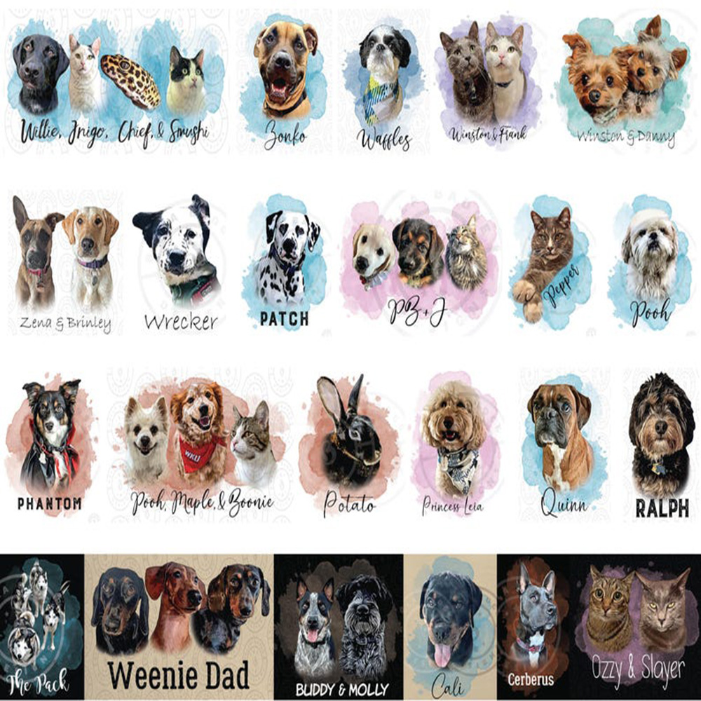 Personalized Custom Pet Portra - Pet Portrait Custom review and price