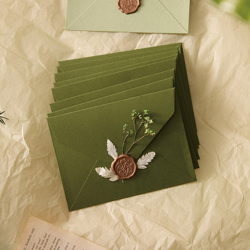 30pcs/lot 16x12cm Green Envelo - Wax Seal Letter Kit review and price
