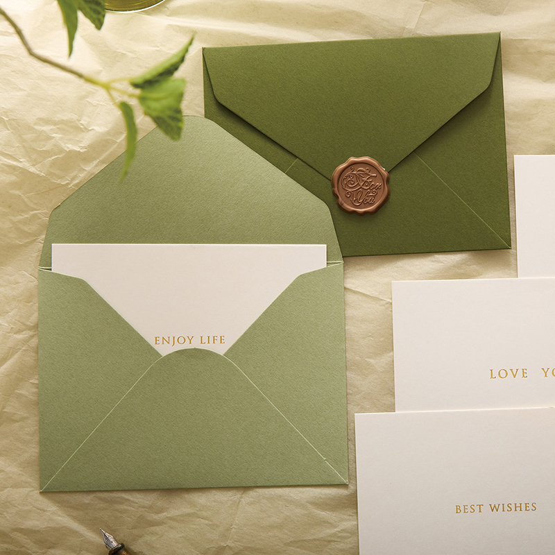 30pcs/lot 16x12cm Green Envelo - Wax Seal Letter Kit review and price