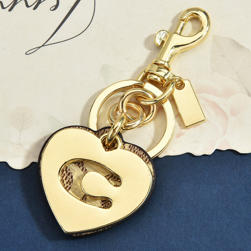 Initial C Monogram Bag Charm K - Monogram Keychain Leather review and price