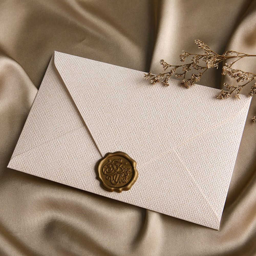 10Pcs Linen Texture Retro Enve - Wax Seal Letter Kit review and price