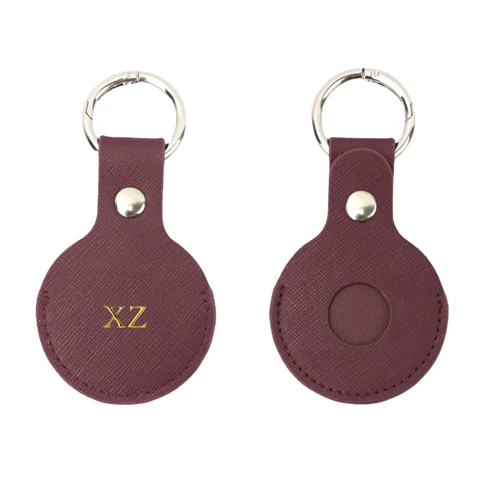 Custom Gold initial letters Fo - Monogram Keychain Leather review and price