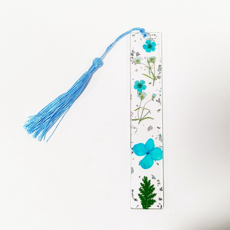 5pcs Creative Transparent Acry - Dried Flower Bookmark review and price
